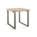 Table d'appoint en travertin Milano