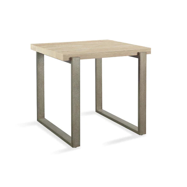 Table d'appoint en travertin Milano