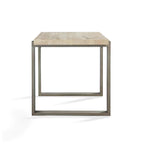 Table d'appoint en travertin Milano