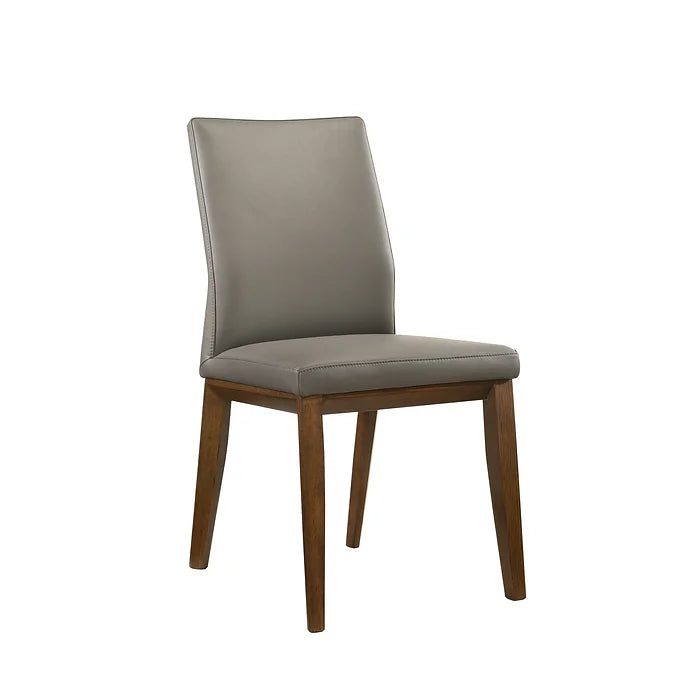 Ensemble de deux chaises en cuir souple Miami