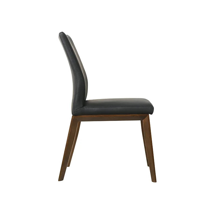 Ensemble de deux chaises en cuir souple Miami