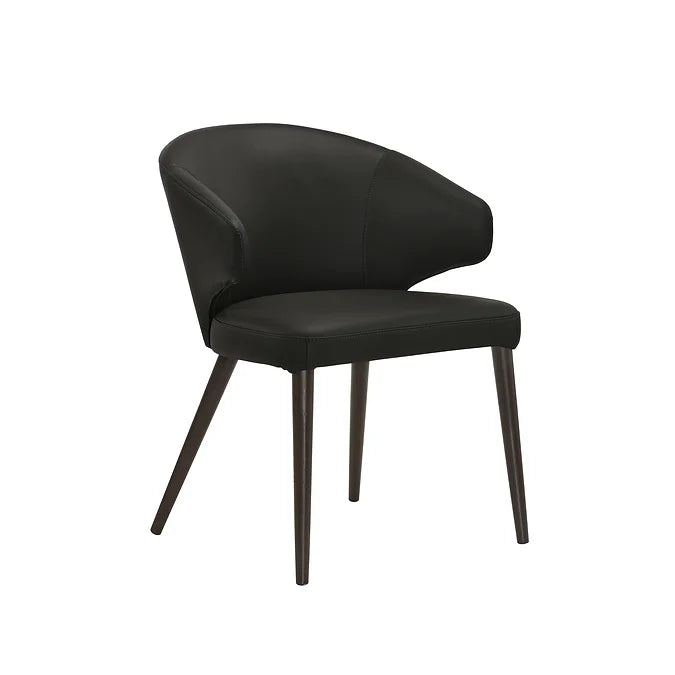 Fauteuil en cuir Voss 