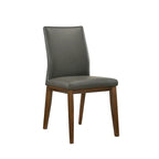 Ensemble de deux chaises en cuir souple Miami