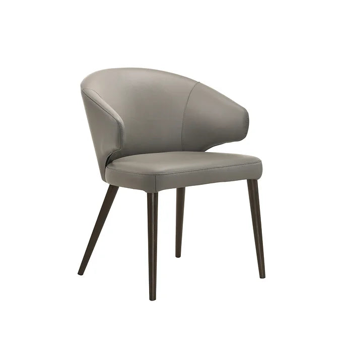 Fauteuil en cuir Voss 