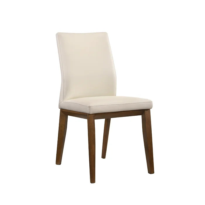 Ensemble de deux chaises en cuir souple Miami