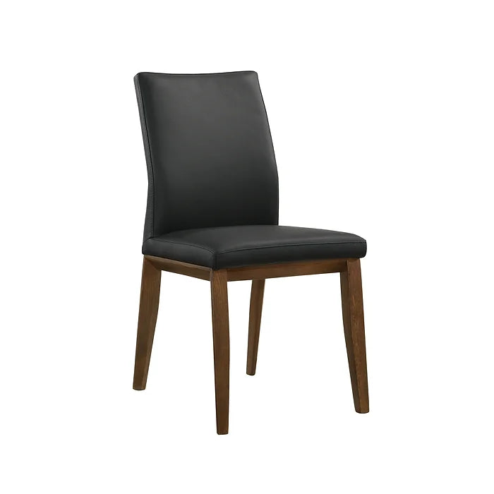 Ensemble de deux chaises en cuir souple Miami