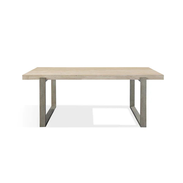 Table basse en travertin de Milan