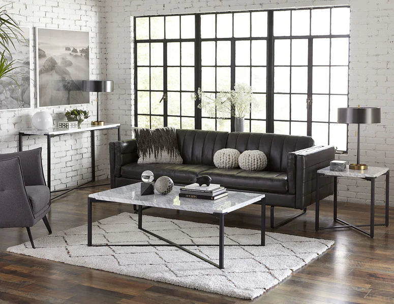 Table basse en marbre Saxton