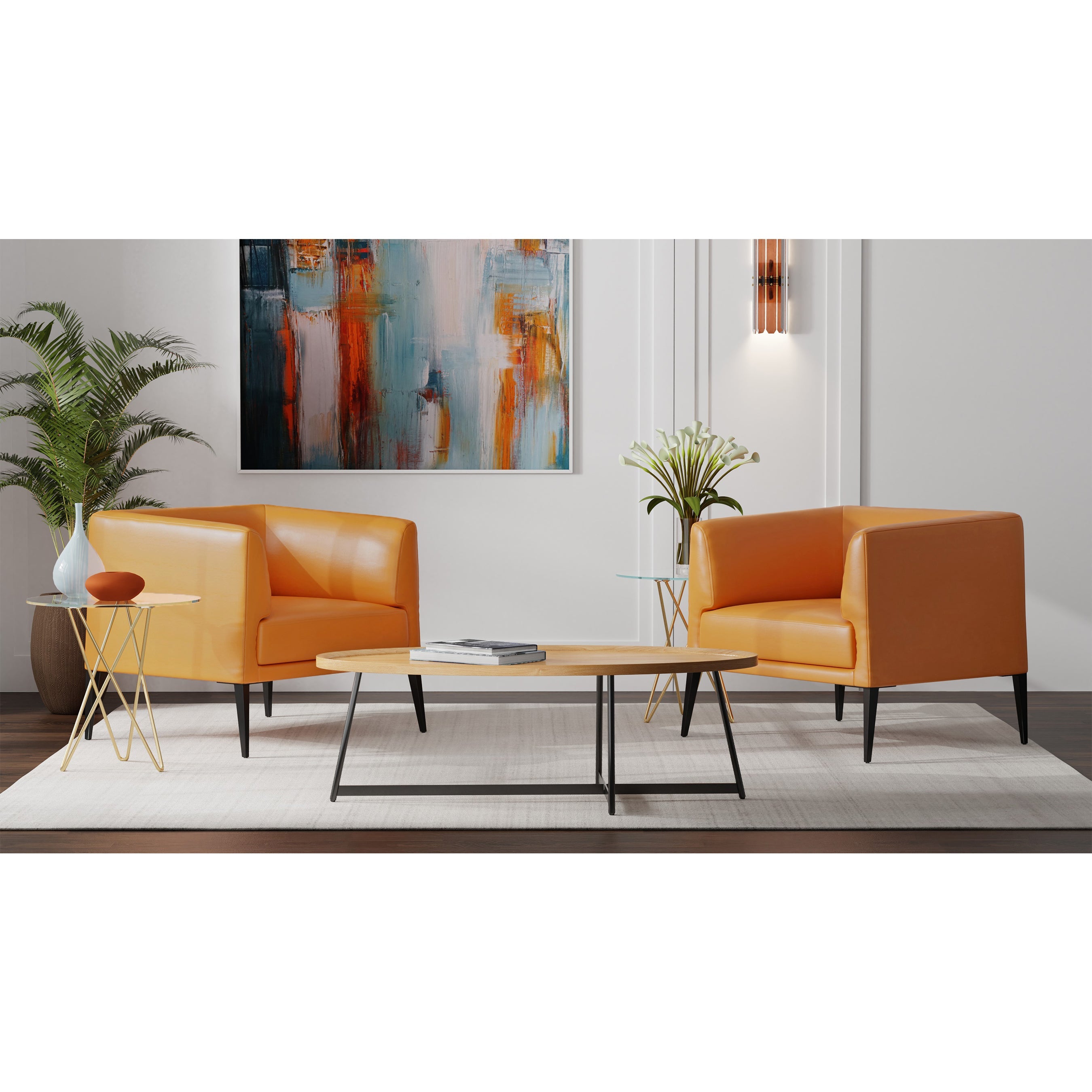 Table basse ovale Niklaus 47