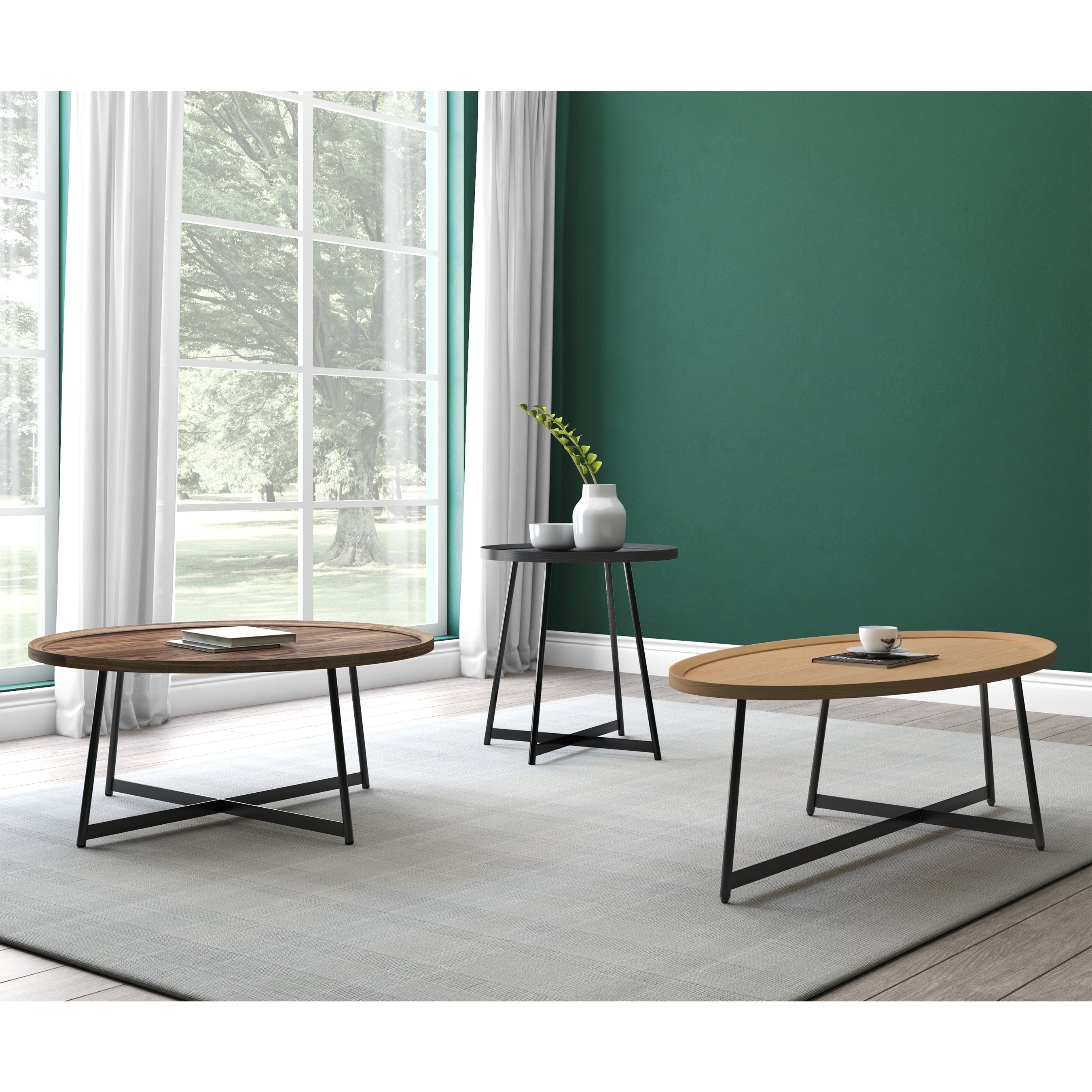 Table basse ronde Niklaus 35