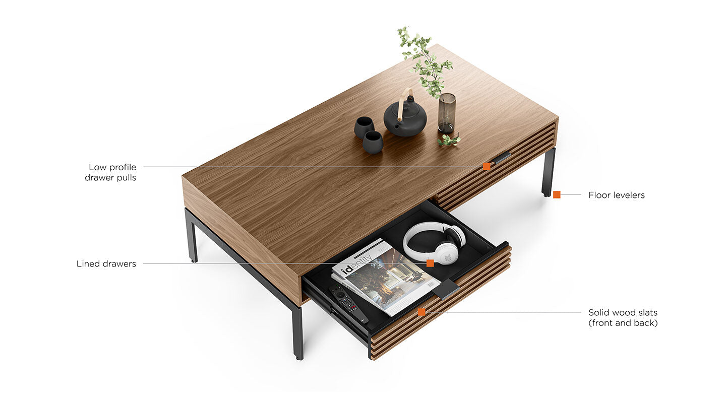 Table basse BDI Cora 1172 
