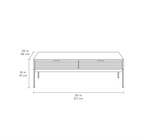 Table basse BDI Cora 1172 