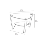Table d'appoint BDI Dino 1367 