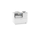 Armoire de bureau multifonction blanche BDI Centro 6417