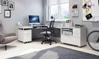 Bureau moderne blanc BDI Centro 6401