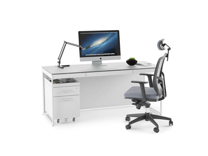 Bureau moderne blanc BDI Centro 6401