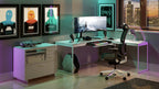 Bureau moderne blanc BDI Centro 6401