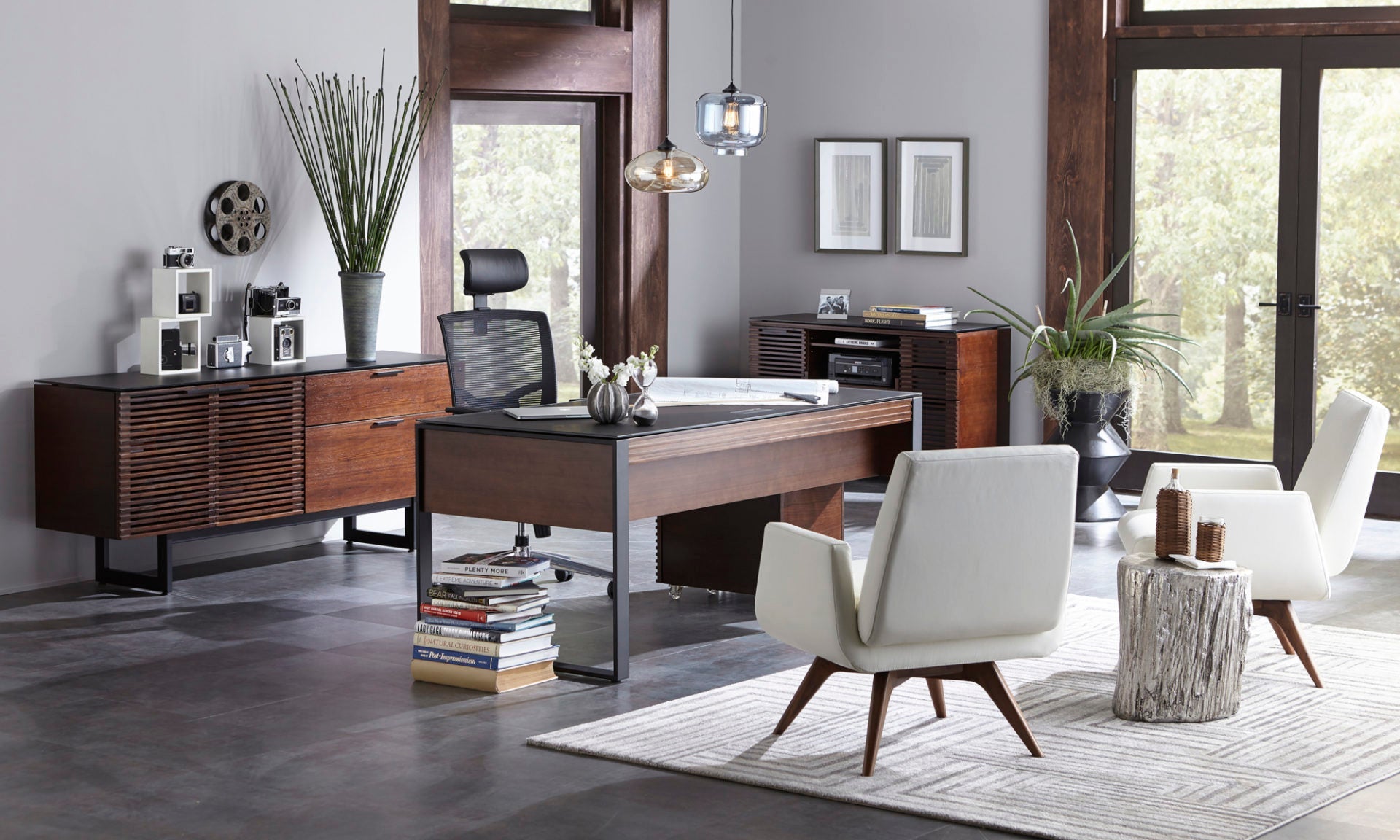 Bureau exécutif moderne du couloir BDI 6521
