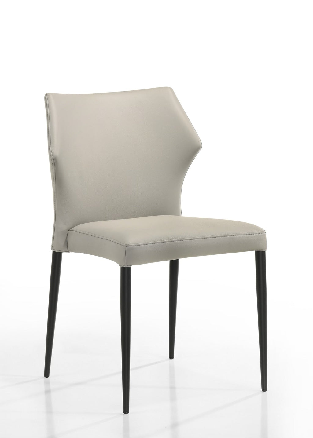 Chaise Dallas en cuir souple vendue par lot de deux