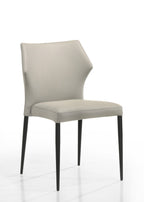 Chaise Dallas en cuir souple vendue par lot de deux
