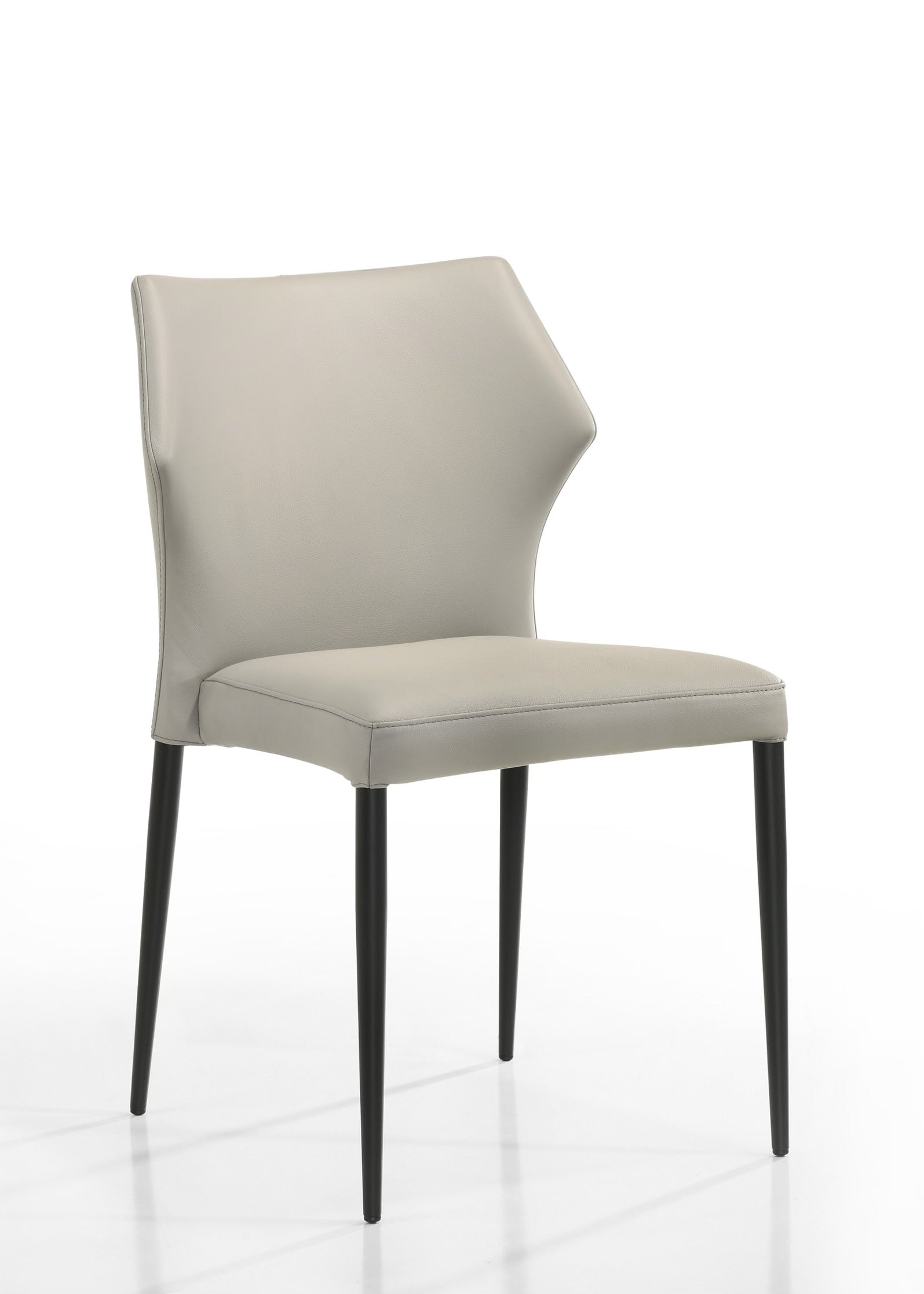 Chaise Dallas en cuir souple vendue par lot de deux