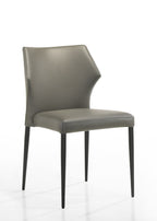 Chaise Dallas en cuir souple vendue par lot de deux