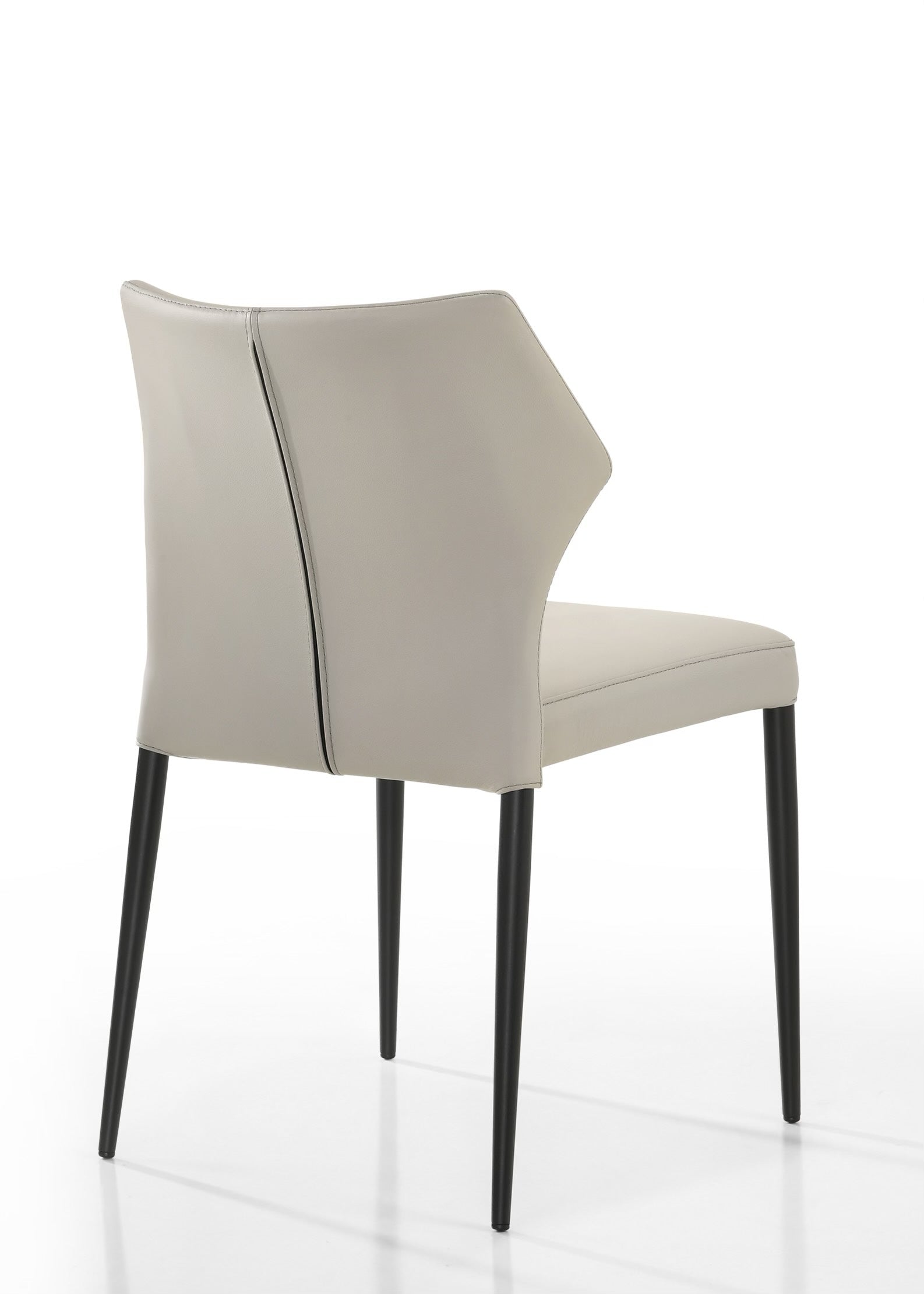 Chaise Dallas en cuir souple vendue par lot de deux