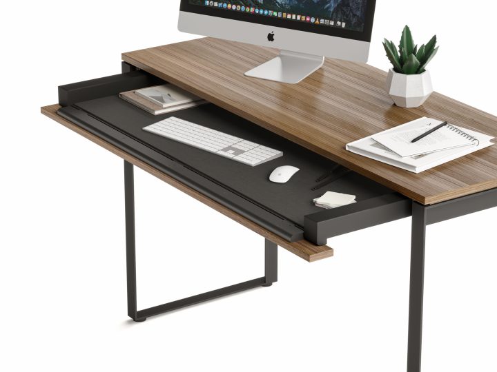 Console et bureau pour ordinateur portable BDI Linea 6222 Slim Modern