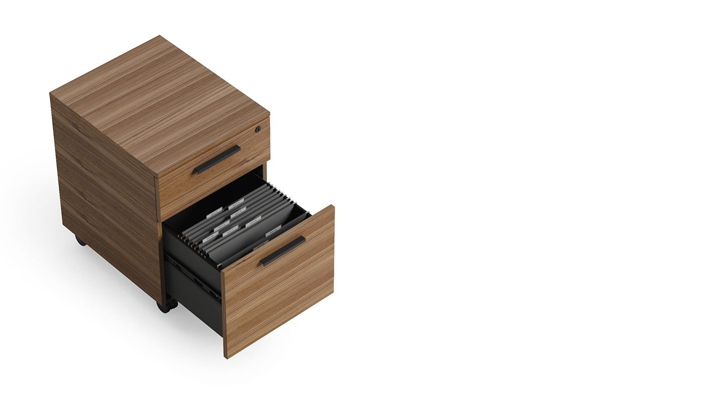 Classeur mobile verrouillable pour bureau à domicile BDI Linea 6227