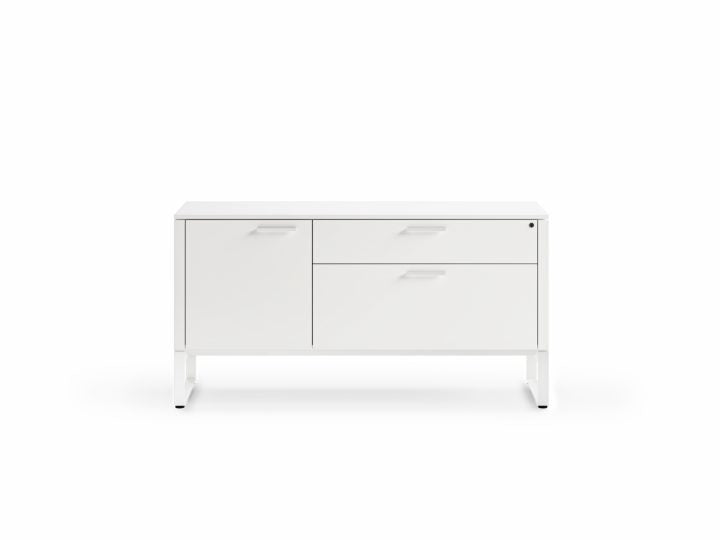 Armoire de rangement et de classement multifonction pour bureau à domicile BDI Linea 6220