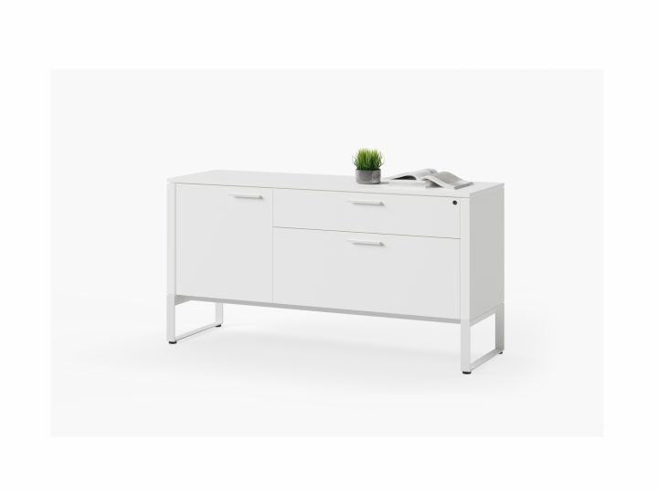 Armoire de rangement et de classement multifonction pour bureau à domicile BDI Linea 6220