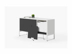 Armoire de rangement et de classement multifonction pour bureau à domicile BDI Linea 6220