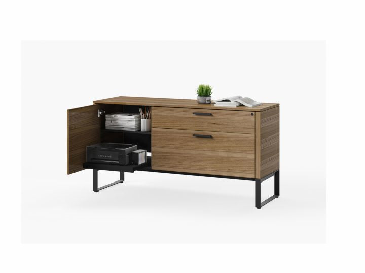 Armoire de rangement et de classement multifonction pour bureau à domicile BDI Linea 6220
