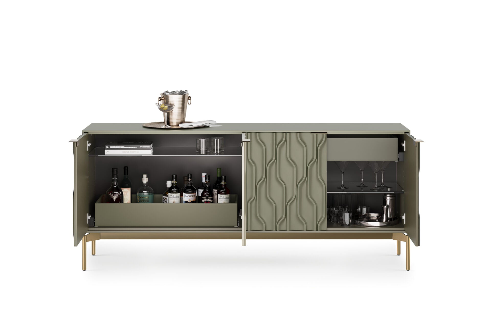 BDI 7639 Mesa Credenza