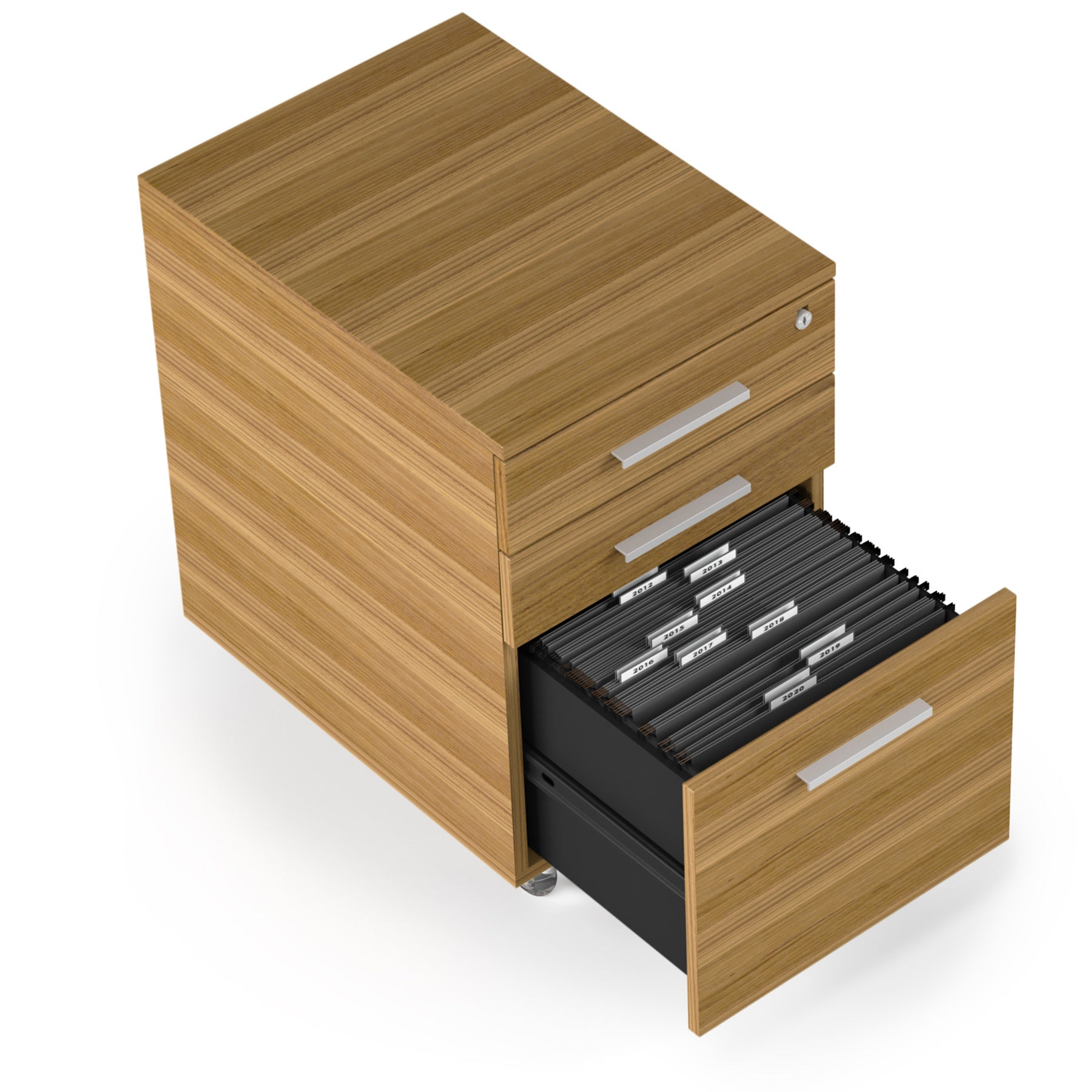 Armoire de rangement et de classement mobile basse BDI Sequel 20 6107