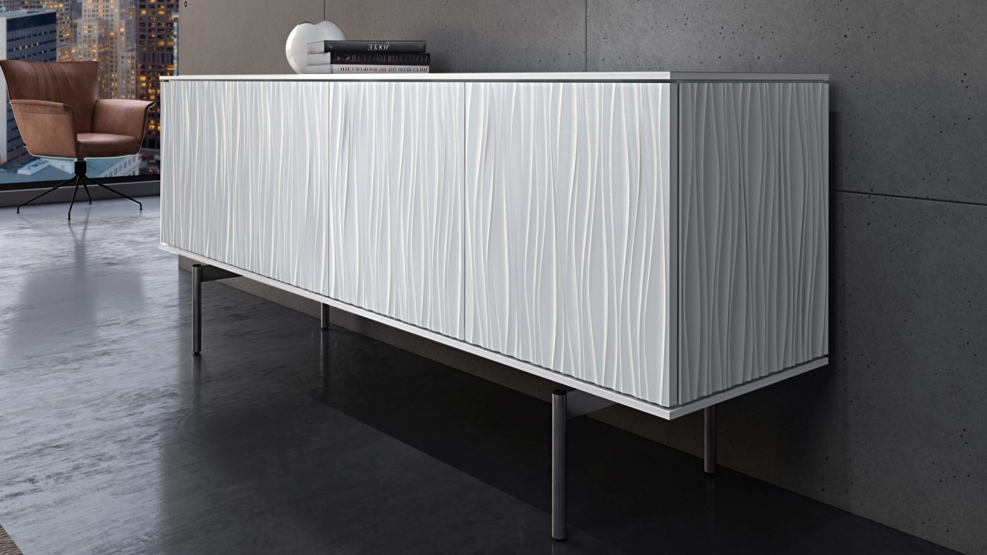 BDI Tanami 7109 Crédence moderne et console multimédia